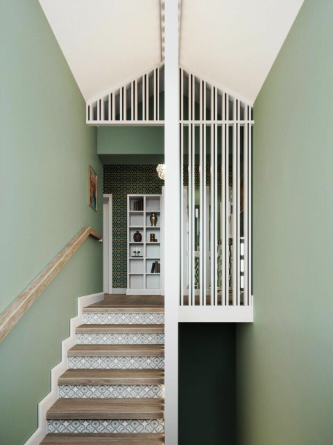 дизайн лестницы в частном доме