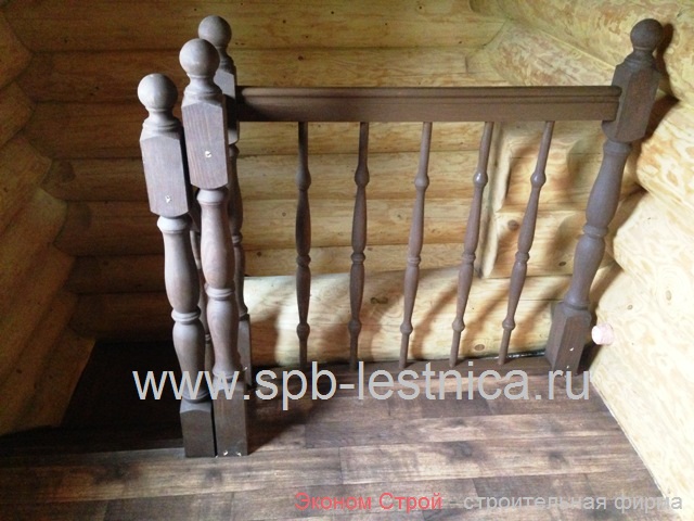 изготовление деревянной лестницы