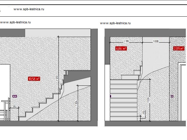 дизайн проект отделки бетонной лестницы деревом