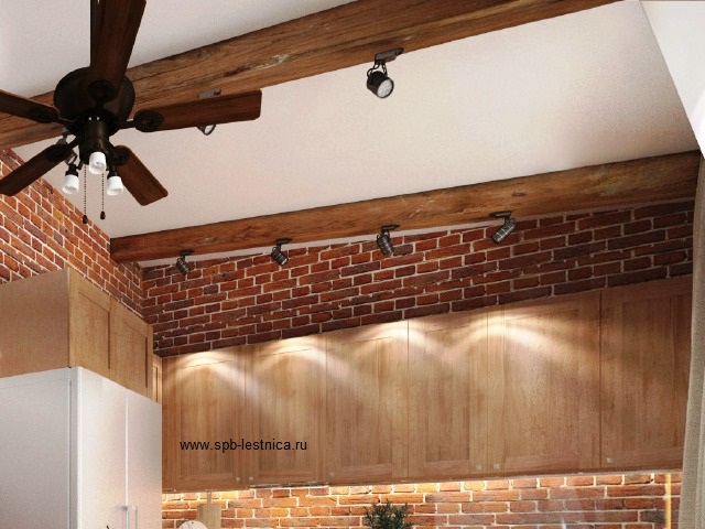 дизайн проект деревянных балок в интерьере дома