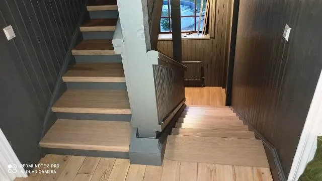 реконструкция деревянных ступеней