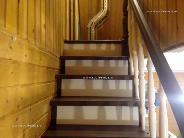 этапы изготовления деревянной лестницы